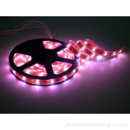 Pink Color Flexible led strip waterproof/Nonwaterproof